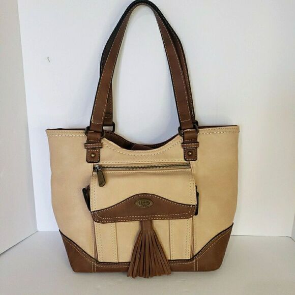 b.o.c. Handbags - B.O.C. Born Concept Purse Handbag Tan Brown Shoulder Bag Pockets Western Country
